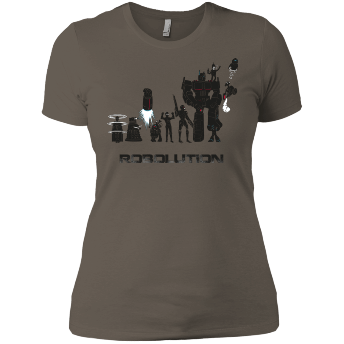 T-Shirts Warm Grey / X-Small Robolution Women's Premium T-Shirt