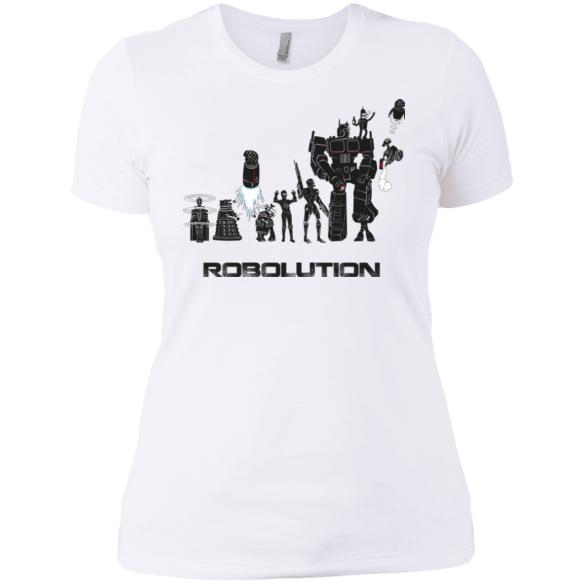 T-Shirts White / X-Small Robolution Women's Premium T-Shirt