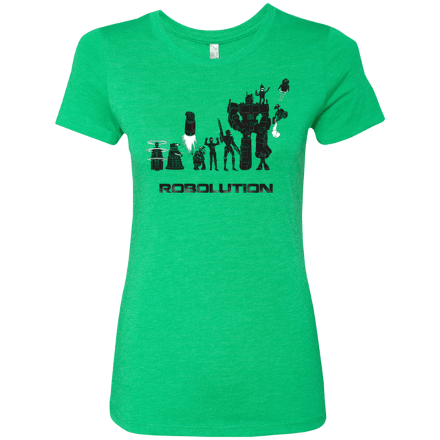 T-Shirts Envy / Small Robolution Women's Triblend T-Shirt