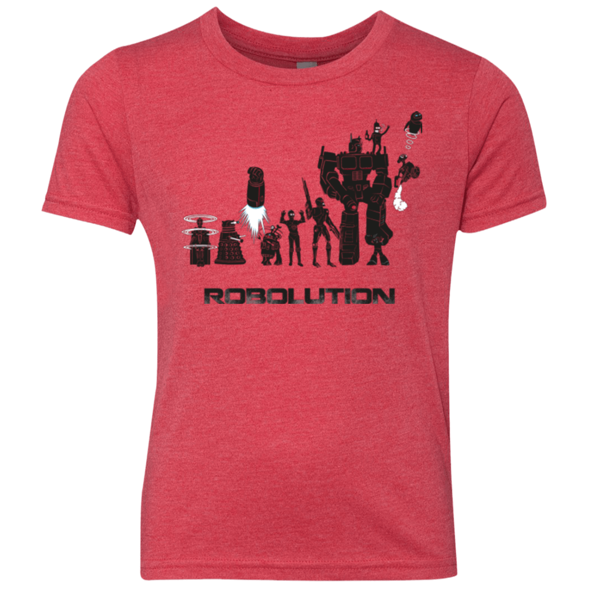T-Shirts Vintage Red / YXS Robolution Youth Triblend T-Shirt