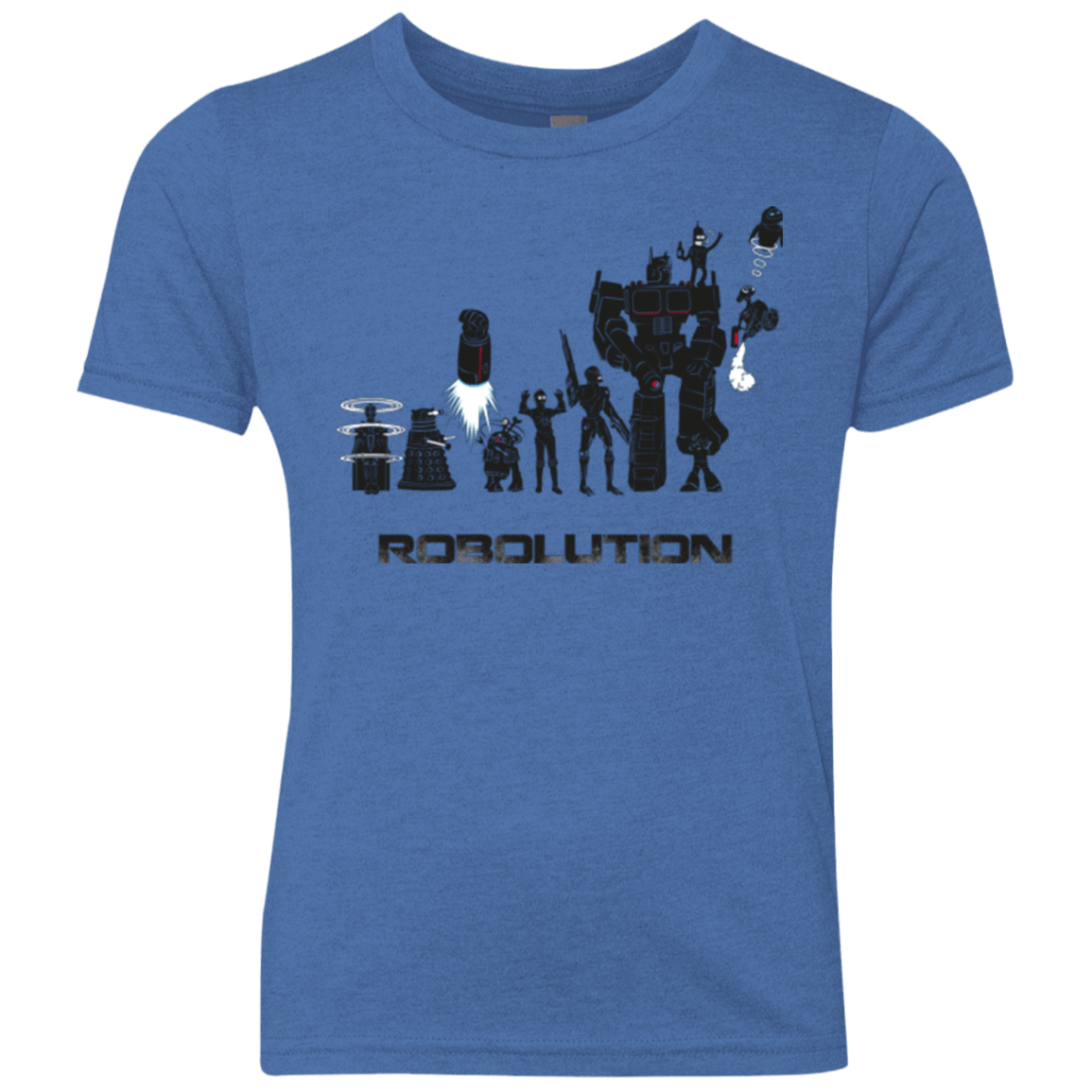 T-Shirts Vintage Royal / YXS Robolution Youth Triblend T-Shirt