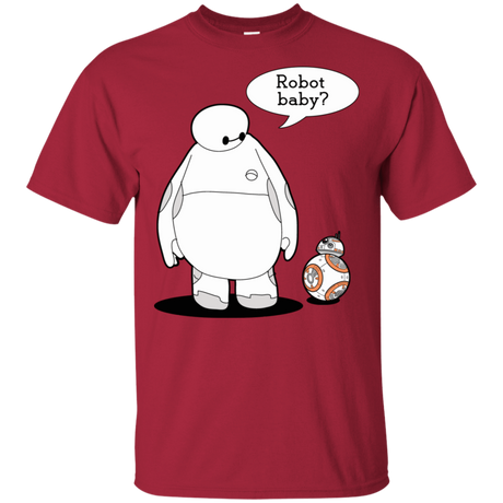 T-Shirts Cardinal / S Robot Baby T-Shirt