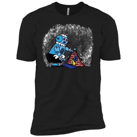 T-Shirts Black / YXS Robot Cleaner Boys Premium T-Shirt