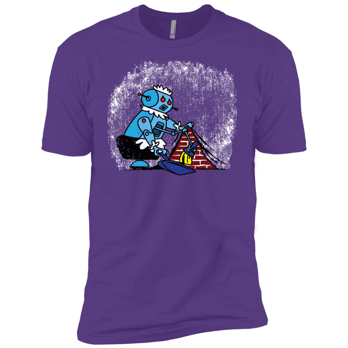 T-Shirts Purple Rush / YXS Robot Cleaner Boys Premium T-Shirt