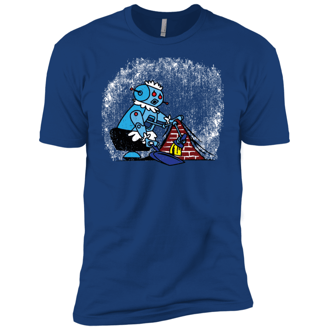 T-Shirts Royal / YXS Robot Cleaner Boys Premium T-Shirt