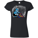 T-Shirts Black / S Robot Cleaner Junior Slimmer-Fit T-Shirt