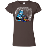 T-Shirts Dark Chocolate / S Robot Cleaner Junior Slimmer-Fit T-Shirt