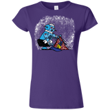 T-Shirts Purple / S Robot Cleaner Junior Slimmer-Fit T-Shirt