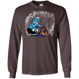 T-Shirts Dark Chocolate / S Robot Cleaner Men's Long Sleeve T-Shirt