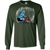 T-Shirts Forest Green / S Robot Cleaner Men's Long Sleeve T-Shirt