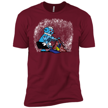 T-Shirts Cardinal / X-Small Robot Cleaner Men's Premium T-Shirt