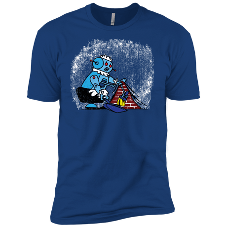 T-Shirts Royal / X-Small Robot Cleaner Men's Premium T-Shirt