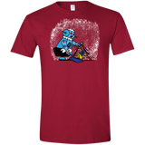T-Shirts Cardinal Red / S Robot Cleaner Men's Semi-Fitted Softstyle