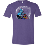 T-Shirts Heather Purple / S Robot Cleaner Men's Semi-Fitted Softstyle