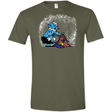 T-Shirts Military Green / S Robot Cleaner Men's Semi-Fitted Softstyle