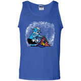T-Shirts Royal / S Robot Cleaner Men's Tank Top
