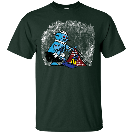 T-Shirts Forest / S Robot Cleaner T-Shirt
