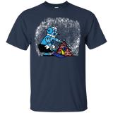 T-Shirts Navy / S Robot Cleaner T-Shirt