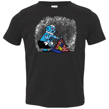 T-Shirts Black / 2T Robot Cleaner Toddler Premium T-Shirt