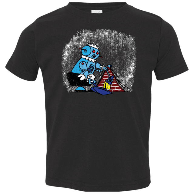 T-Shirts Black / 2T Robot Cleaner Toddler Premium T-Shirt