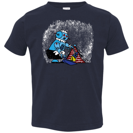 T-Shirts Navy / 2T Robot Cleaner Toddler Premium T-Shirt