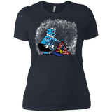 T-Shirts Indigo / X-Small Robot Cleaner Women's Premium T-Shirt