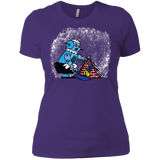 T-Shirts Purple Rush/ / X-Small Robot Cleaner Women's Premium T-Shirt