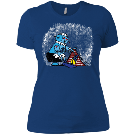 T-Shirts Royal / X-Small Robot Cleaner Women's Premium T-Shirt