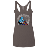 T-Shirts Macchiato / X-Small Robot Cleaner Women's Triblend Racerback Tank