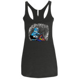 T-Shirts Vintage Black / X-Small Robot Cleaner Women's Triblend Racerback Tank