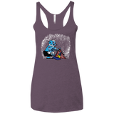 T-Shirts Vintage Purple / X-Small Robot Cleaner Women's Triblend Racerback Tank