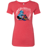 T-Shirts Vintage Red / S Robot Cleaner Women's Triblend T-Shirt