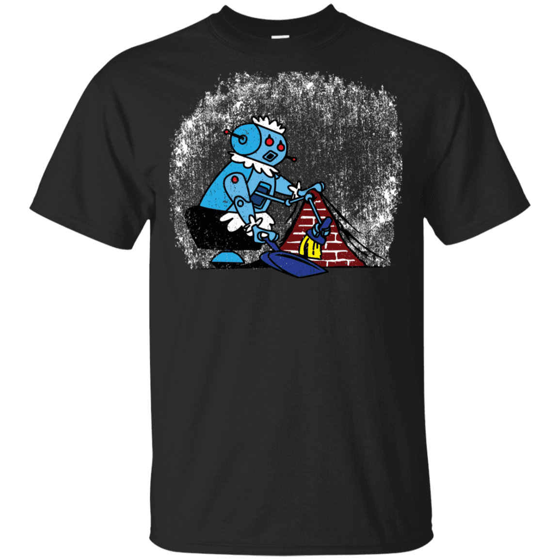 T-Shirts Black / YXS Robot Cleaner Youth T-Shirt