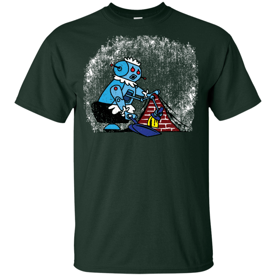 T-Shirts Forest / YXS Robot Cleaner Youth T-Shirt