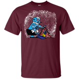 T-Shirts Maroon / YXS Robot Cleaner Youth T-Shirt