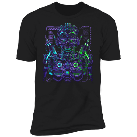 T-Shirts Black / X-Small Robot Futurista Men's Premium T-Shirt