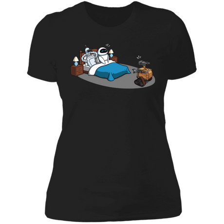 T-Shirts Black / X-Small Robot Surprise Women's Premium T-Shirt