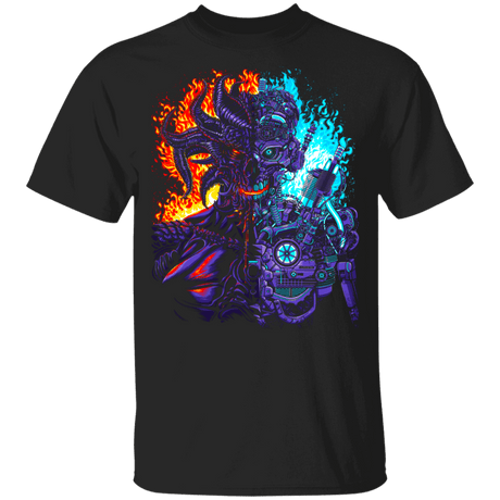 T-Shirts Black / YXS Robot X Demon Youth T-Shirt