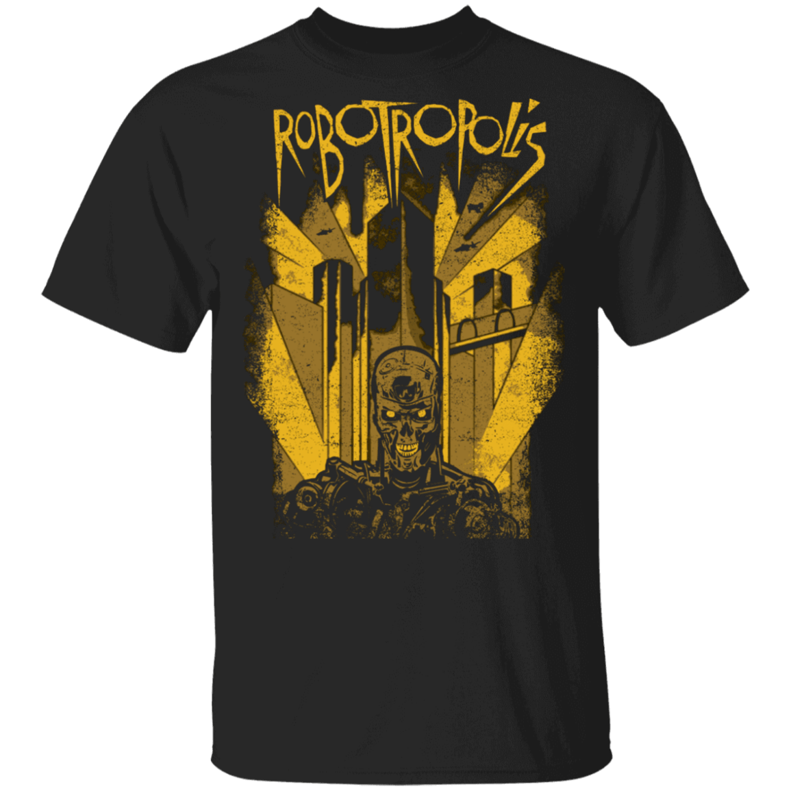 T-Shirts Black / S Robotropolis T-Shirt