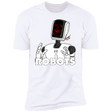 T-Shirts White / S Robots Men's Premium T-Shirt