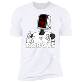 T-Shirts White / S Robots Men's Premium T-Shirt