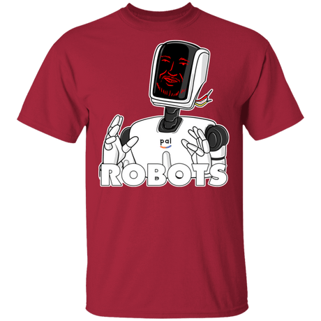 T-Shirts Cardinal / S Robots T-Shirt