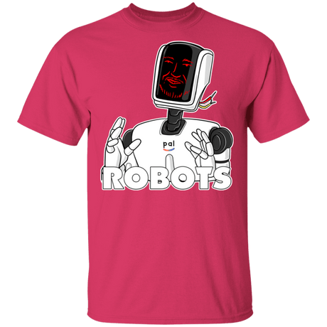 T-Shirts Heliconia / S Robots T-Shirt