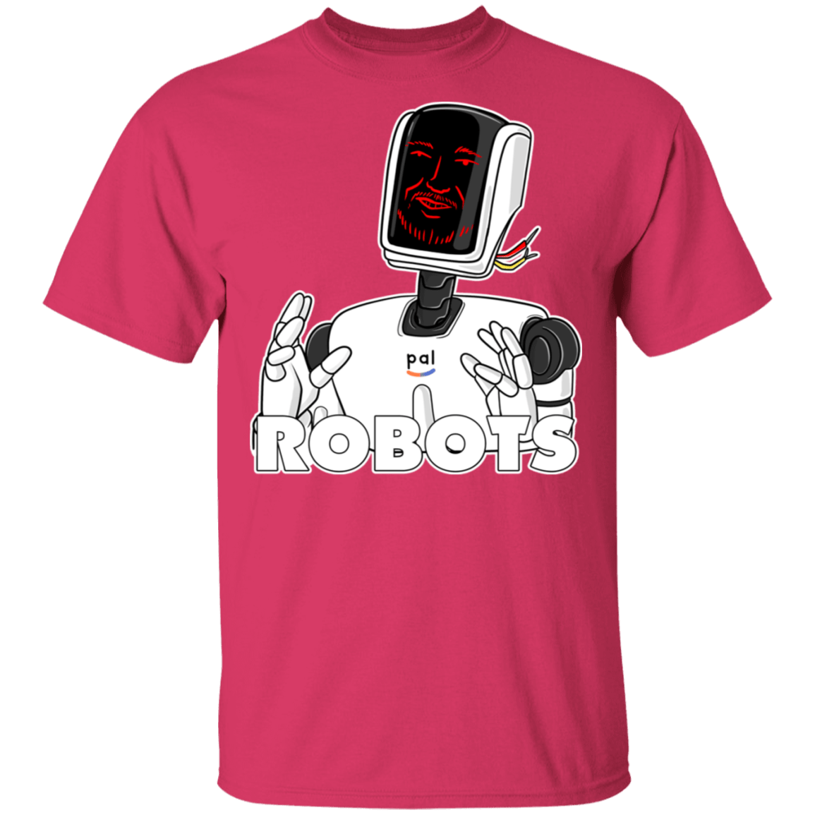 T-Shirts Heliconia / S Robots T-Shirt