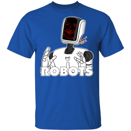 T-Shirts Royal / S Robots T-Shirt
