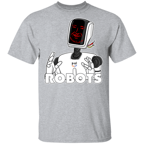 T-Shirts Sport Grey / S Robots T-Shirt
