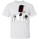 T-Shirts White / S Robots T-Shirt