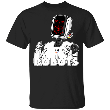 T-Shirts Black / YXS Robots Youth T-Shirt
