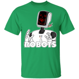 T-Shirts Irish Green / YXS Robots Youth T-Shirt