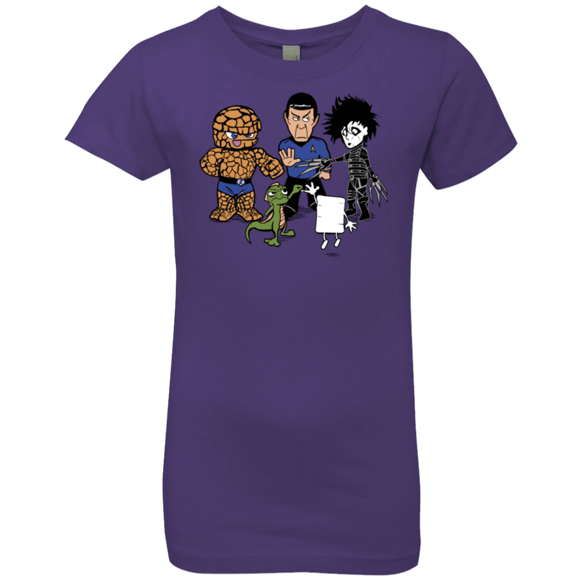 T-Shirts Purple Rush / YXS Rock Paper Scissors Girls Premium T-Shirt